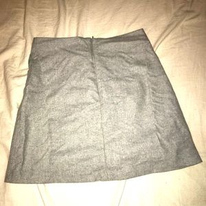 Grey pencil skirt